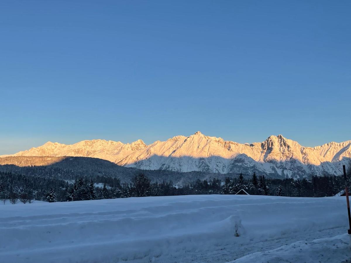 Appartamento W7 Haus Ganghofer Leutasch Esterno foto